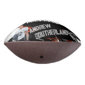 アスリートパーソナライズされたポートレートとアクションフォトショット アメリカンフットボール (回転270)