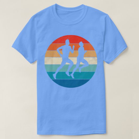 アスリートランニングの Tシャツ (デザイン正面)