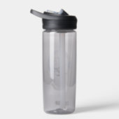 アスリート名ブルーブラックバレーボールチームスピリット ウォーターボトル (右面)