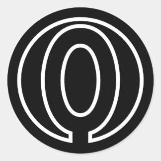 アスリート数0円の図形 ラウンドシール