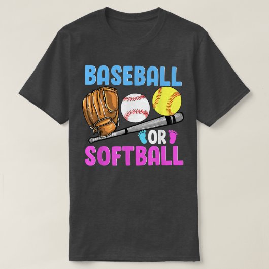 アスリート父母妊娠の発表と性別Re Tシャツ (デザイン正面)
