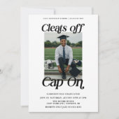 アスリート目盛り止めキャップのオン 招待状 (正面)