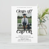 アスリート目盛り止めキャップのオン 招待状 (スタンド正面)