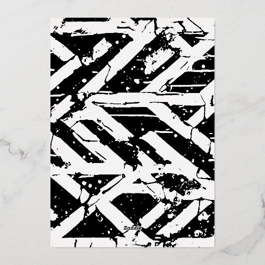 アスリート目盛り止めキャップのオン 箔招待状 (裏面)