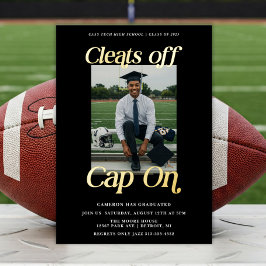 アスリート目盛り止めキャップのオン 箔招待状