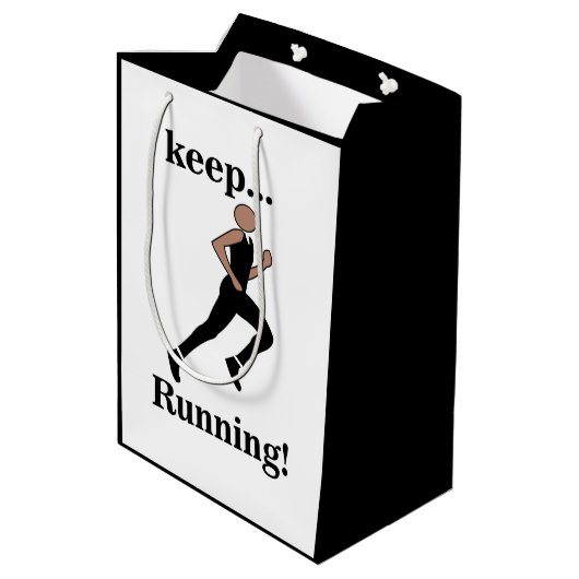アスリート走ズランナー ミディアムペーパーバッグ (裏面アングル)