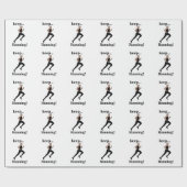 アスリート走ズランナー ラッピングペーパー (フラット)