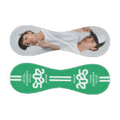 アスリート2025グリーン卒業カスタム写真 野球ボール (パネル)