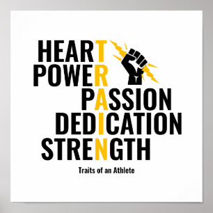 アスリート ポスター