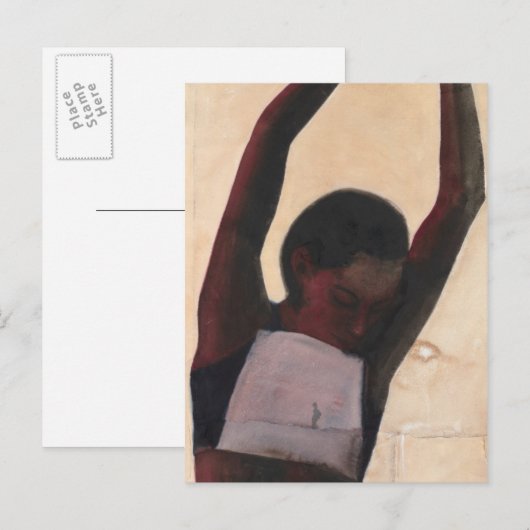 アスリート ポストカード (正面/裏面)