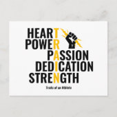 アスリート ポストカード (正面)