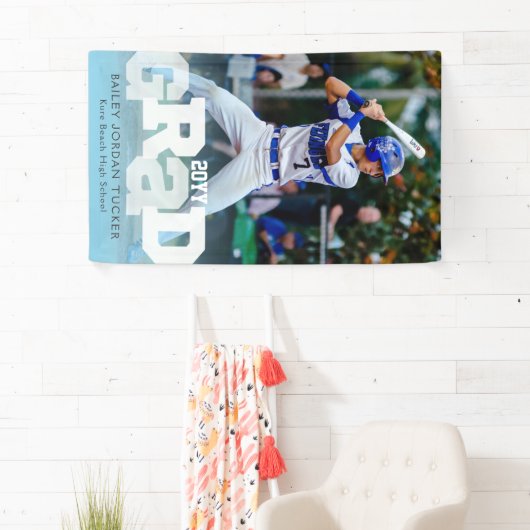 アスリートGRADスポーティ写真卒業 横断幕 (インサイチュ)