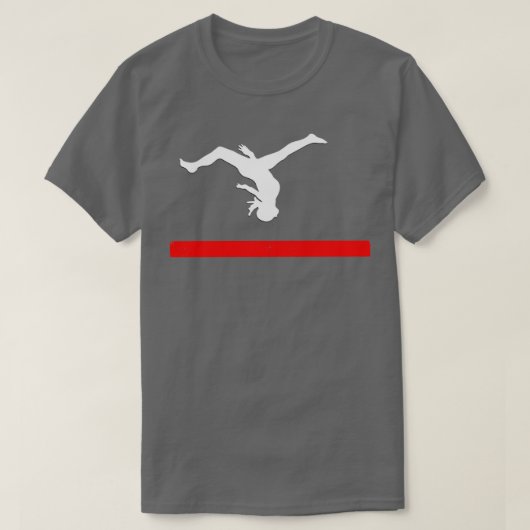 アスリートtシルエット tシャツ (デザイン正面)