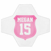 アスレチックカスタムガール用ピンクサッカーボールギフト サッカーボール (フラット)