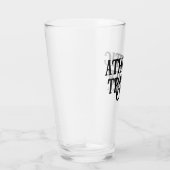 アスレチックパーソナライズされたトレーナーの名前 タンブラーグラス (右)