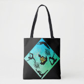 アスレチュールyogafashionアクティブなウェアラスタイルのマインドムーブ トートバッグ (正面)