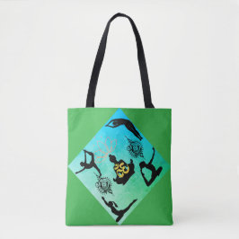 アスレチュールyogafashionアクティブなウェアラスタイルのマインドムーブ トートバッグ