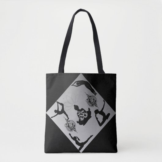 アスレチュールyogafashionアクティブなウェアラスタイルのマインドムーブ トートバッグ (正面)