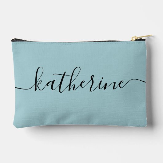 アスレッパーソナライズされたトトレーニングのアスレティックトレーナー アクセサリーポーチ (裏面)