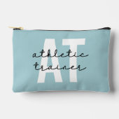 アスレッパーソナライズされたトトレーニングのアスレティックトレーナー アクセサリーポーチ (正面)