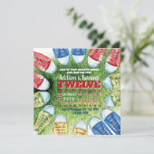 アスレティックシューズスクエア招待状 招待状 (スタンド正面)