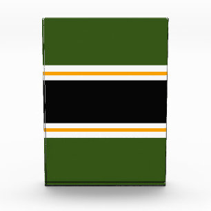 アスレティックスポーツフォレストグリーンブラックレーシングストライプズ フォトブロック