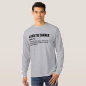 アスレティックトレーナー定義シャツ – エクササイズ Tシャツ (正面フル)
