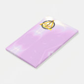 アスレピウス歯科歯科記号のロッド,薄紫 ポストイット (アングル)