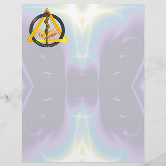 アスレピウス歯科歯科記号の棒 (正面)