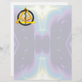 アスレピウス歯科歯科記号の棒 (正面/裏面)