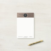 アスレピオスのロッド医療シルバーノーブル階級 ポストイット (デスク上)