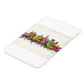 アスンシオンパラグアイのスカイライン マグネット (左側)