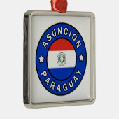アスンシオンパラグアイ メタルオーナメント (右)