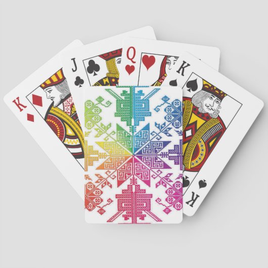 アズテック人 トランプ (裏面)