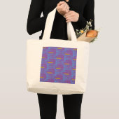 アズテック人 ラージトートバッグ (正面(商品))