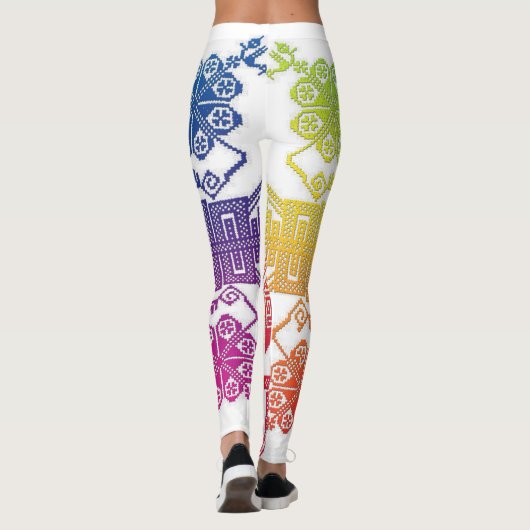 アズテック人 レギンス (裏面)