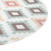 アズテック派のスタイルの幾何学的なパターン カッティングボード (角)