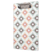 アズテック派のスタイルの幾何学的なパターン クリップボード (左)