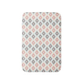 アズテック派のスタイルの幾何学的なパターン バスマット (正面縦)