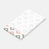 アズテック派のスタイルの幾何学的なパターン ポストイット (アングル)