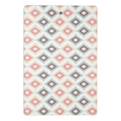 アズテック派のスタイルの幾何学的なパターン ミニクリップボード (裏面)