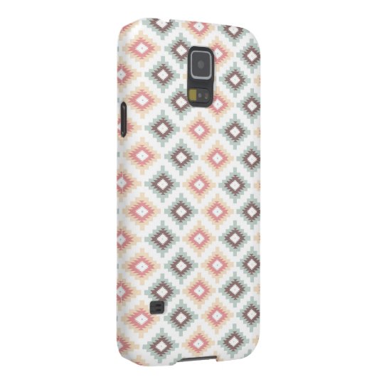 アズテック派のスタイルの幾何学的なパターン Case-Mate SAMSUNG GALAXYケース (裏面/右)