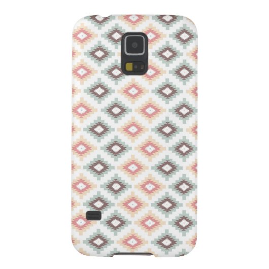 アズテック派のスタイルの幾何学的なパターン Case-Mate SAMSUNG GALAXYケース (裏面)