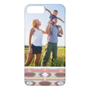 アズテック派のスタイル2のカスタムな写真の幾何学的なパターン iPhone 8 PLUS/7 PLUSケース