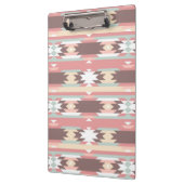 アズテック派のスタイル2の幾何学的なパターン クリップボード (左)