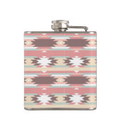 アズテック派のスタイル2の幾何学的なパターン フラスク (裏面)