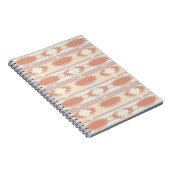 アズテック派のスタイル3の幾何学的なパターン ノートブック (右側)