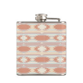 アズテック派のスタイル3の幾何学的なパターン フラスク (裏面)