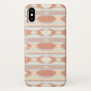 アズテック派のスタイル3の幾何学的なパターン iPhone X ケース