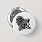 アズテック派の戦士 缶バッジ (正面&裏面)